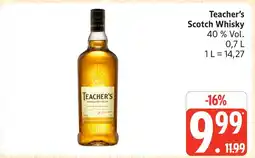 Marktkauf Teacher's scotch whisky Angebot