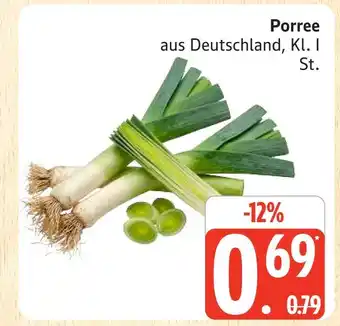 Marktkauf Porree Angebot