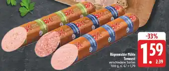 E-Center Rügenwalder mühle teewurst Angebot