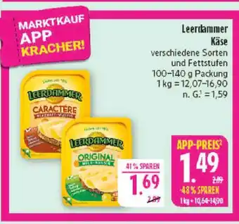Marktkauf Leerdammer caractère Angebot