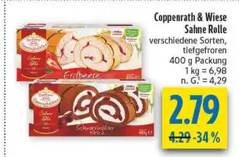 diska Coppenrath & wiese sahne rolle erdbeere Angebot