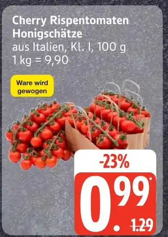 Edeka Cherry rispentomaten honigschätze Angebot