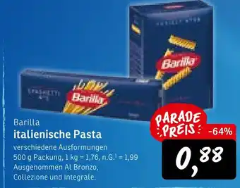 KONSUM Barilla italienische pasta Angebot