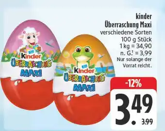 E-Center Kinder überraschung maxi Angebot