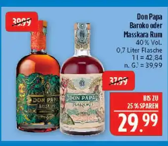 Marktkauf Don papa baroko Angebot