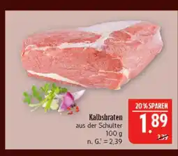 Marktkauf Kalbsbraten aus der schulter Angebot