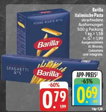 E-Center Barilla penne rigate n°73 Angebot
