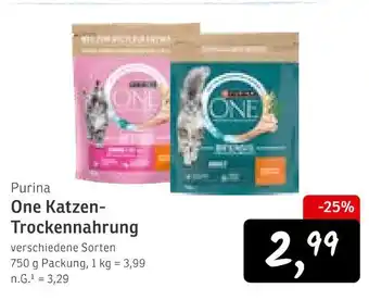 KONSUM Purina one katzen-trockenahrung Angebot