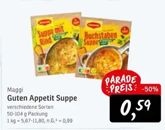 KONSUM Maggi guten appetit suppe Angebot