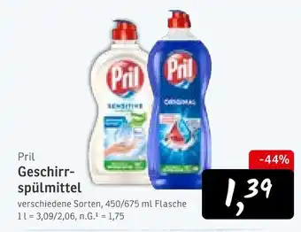 KONSUM Pril geschirrspülmittel Angebot