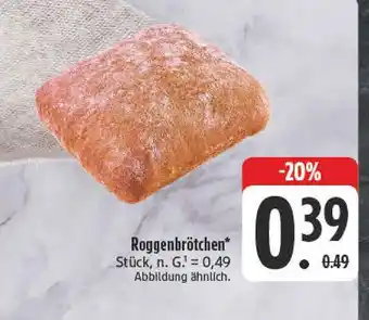 E-Center Roggenbrötchen Angebot