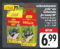 Edeka Profagus grillholzkohlebriketts grillis Angebot