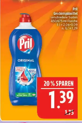 Marktkauf Pril geschirrspülmittel Angebot