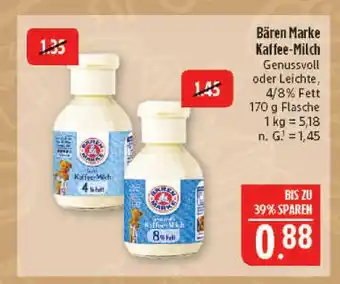 Marktkauf Bären marke kaffee-milch genussvoll Angebot