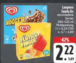 Edeka Langnese nogger Angebot