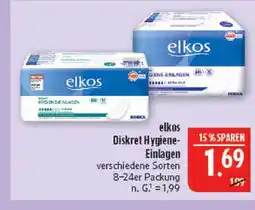 Marktkauf Elkos diskret hygiene-einlagen Angebot