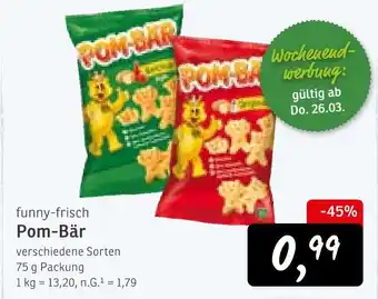 KONSUM Funny-frisch pom-bär Angebot
