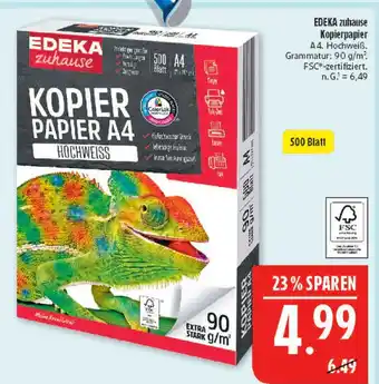 Marktkauf Edeka zuhause kopierpapier Angebot