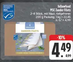 Edeka Followfood msc zander filets Angebot