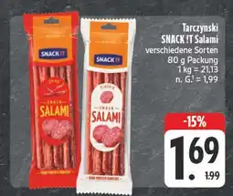 Edeka Tarczynski snack it salami Angebot