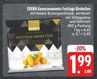 Edeka Edeka genussmomente festtags-kroketten Angebot