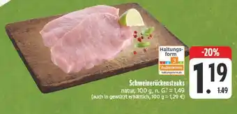 Edeka Schweinerückensteaks Angebot