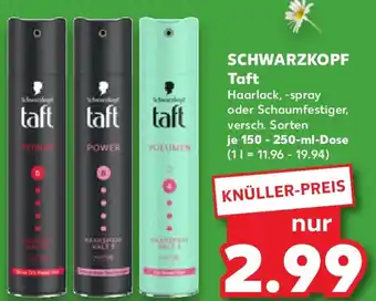 Kaufland SCHWARZKOPF Taft Angebot