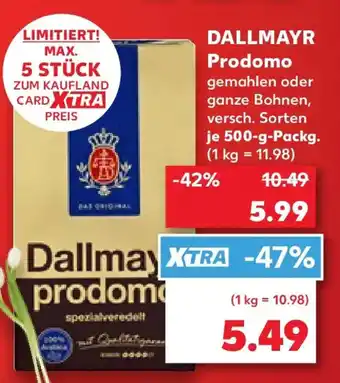 Kaufland DALLMAYR Prodomo Angebot