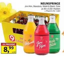 Lösch Depot NEUNSPRINGE Jim Him, Mandora, Waldi & Baldi, Cola Angebot