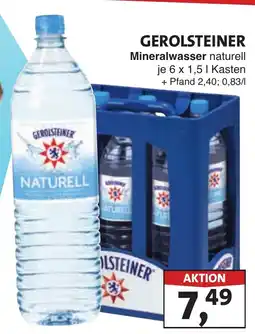 Lösch Depot GEROLSTEINER Mineralwasser naturell Angebot