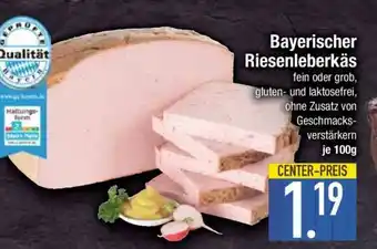 Edeka Bayerischer Riesenleberkäs Angebot