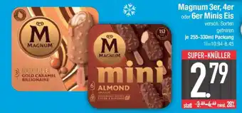 Edeka Magnum 3er, 4er oder 6er Minis Eis Angebot