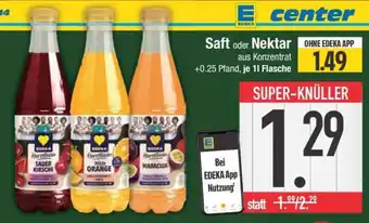 Edeka EDEKA Saft oder Nektar Angebot