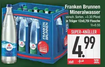 Edeka Franken Brunnen Mineralwasser Angebot