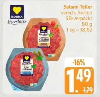 Edeka Salami-Teller Angebot
