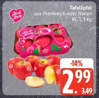 Edeka Tafeläpfel 'Pink Lady' Angebot