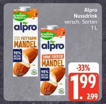 Edeka Alpro Nussdrink Angebot