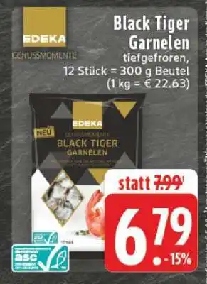Edeka EDEKA Black Tiger Garnelen Angebot
