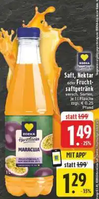 Edeka EDEKA Herzstücke Maracuja Saft Angebot