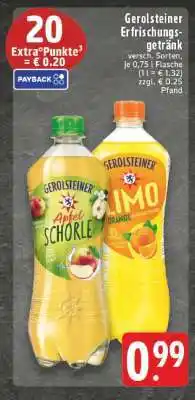 Edeka Gerolsteiner Erfrischungsgetränk Angebot