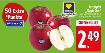 Edeka Tafeläpfel Magic Star Angebot