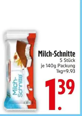 Edeka MILCH-SCHNITTE Angebot