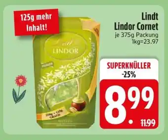 Edeka Lindt Lindor Cornet Angebot