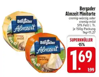Edeka Bergader Almzeit Minitorte Angebot