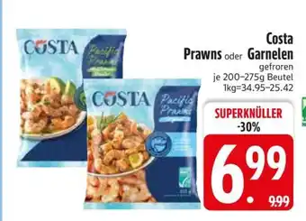 Edeka Costa Prawns oder Garnelen Angebot