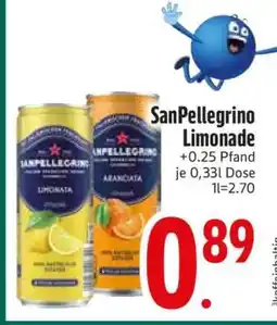 Edeka SANPELLEGRINO Limonade Angebot