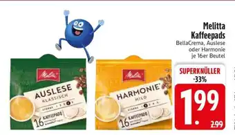 Edeka Melitta Kaffeepads Angebot