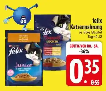 Edeka felix Katzennahrung Angebot