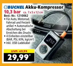 Norma BÜCHEL Akku-Kompressor Angebot