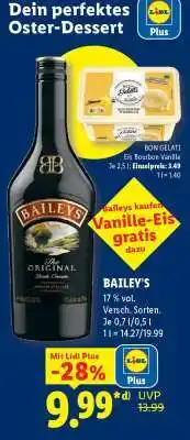 Lidl Bailey's Angebot